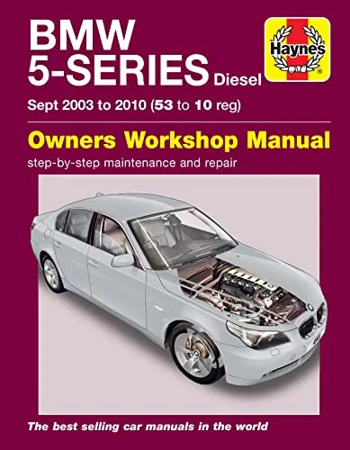 BMW 5-Series Diesel Service And Repair Manual: 03-10 - Umfassendes Handbuch für DIY-Fans mit über 700 Bildern, das Ihnen hilft, Wartung und Reparaturen effizient durchzuführen und dabei Zeit und Geld zu sparen.
