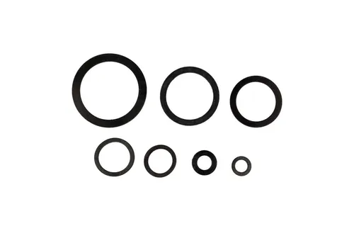 Tecuro - Gummidichtung 3/8 Zoll (9,6 X 14,5 X 1,90 Mm) Für Überwurfmuttern Sanitär-heizungsinstallation