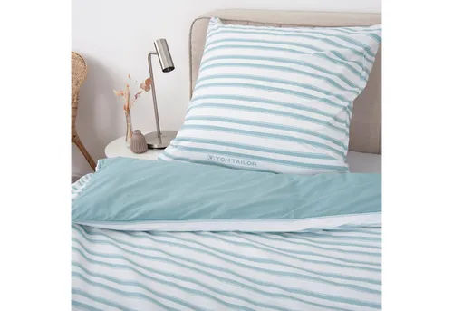 Tom Tailor Bettwäsche-Set Scandi Trio 135x200 in grün von MTOnlinehandel