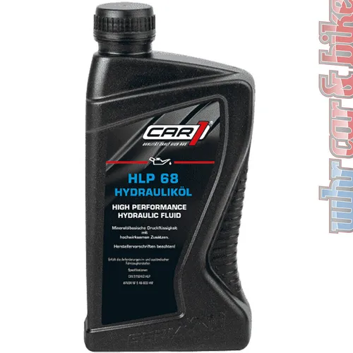 Car1 Hydrauliköl HLP 68 1L auf Mineralölbasis Verschleißschutz Korrosionsschutz