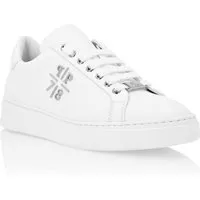 Nappa Lo-Top-Sneaker mit seitlichen Symbolen - Stylische und bequeme Sneakers mit rutschsicherer Gummisohle und herausnehmbarer Innensohle für optimalen Tragekomfort. Ideal für jeden Anlass.