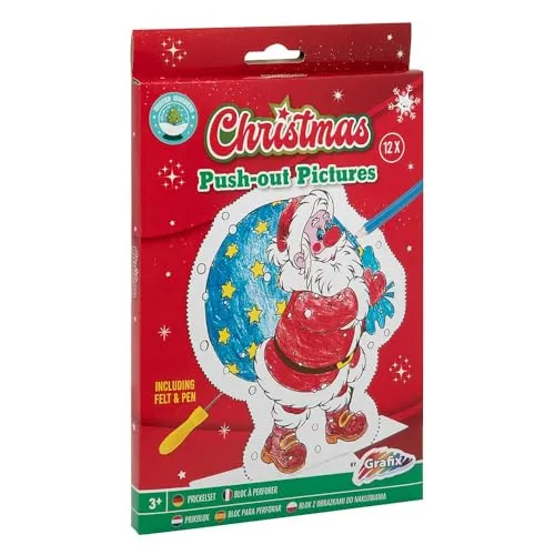 Grafix Prickelset (12 Motive) Weihnachten