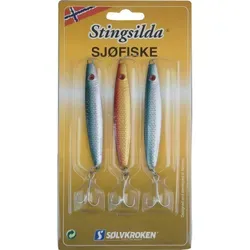 Solvkroken Fishing Kunstköder Solvkroken Stingsilda - 3 Pilker 40 cm