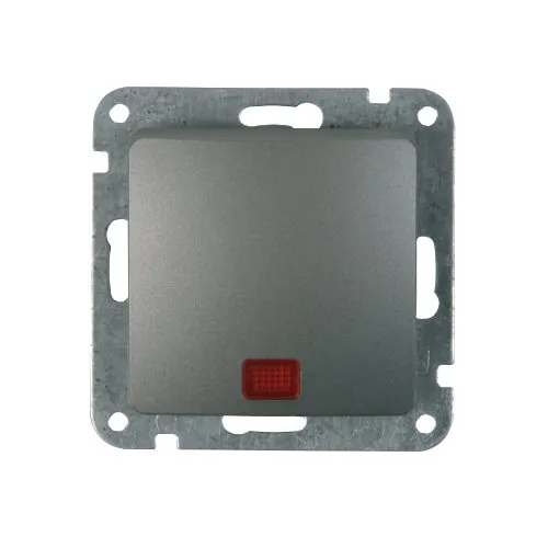 UNITEC Kontrollschalter, Monaco, Serie 204, Platin