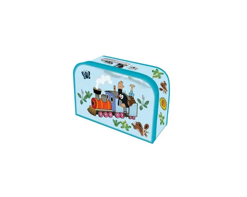 Trötsch Verlag Kofferrucksack Der kleine Maulwurf blau - Praktischer Kofferrucksack für Kinder mit einem süßen Design des kleinen Maulwurfs. Ideal für Ausflüge und Reisen, mit viel Stauraum und strapazierfähigem Material.