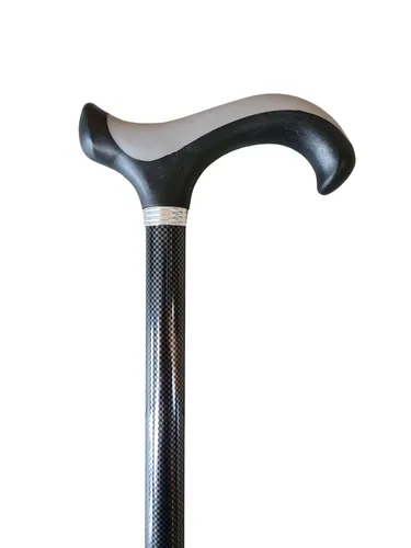 Stock-Fachmann® Leichtmetall Gehstock im Karodesign - Gehstöcke, eleganter und ergonomischer Gehstock aus Leichtmetall, 10-fach höhenverstellbar von 76-98 cm für optimalen Komfort und Sicherheit beim Gehen.