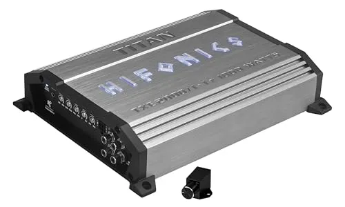 Hifonics TXE2000/1 Mono Bass Endstufe - Car-HiFi-Endstufen mit 1000 W Sinusleistung, ideal für kraftvollen Bass in deinem Auto. Perfekt für Subwoofer und sorgt für herausragenden Klang.