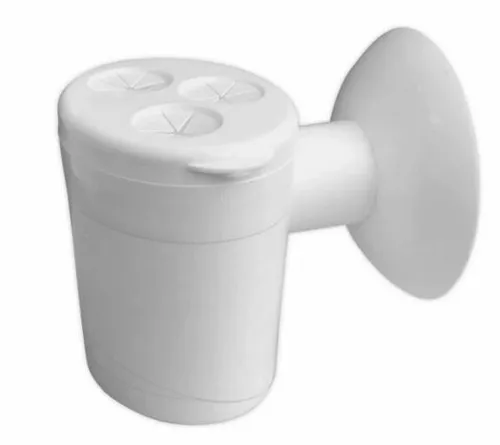 Trichter Siphon Ablauf für Kondensat Tropfsiphon mit Halterung Siphon Heizung