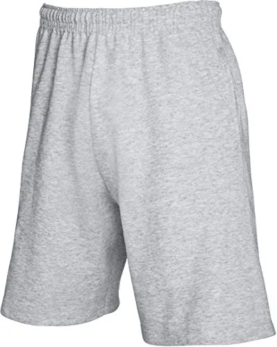 Fruit of the Loom: Lightweight Shorts 64-036-0, Größe:2XL;Farbe:Heather Grey