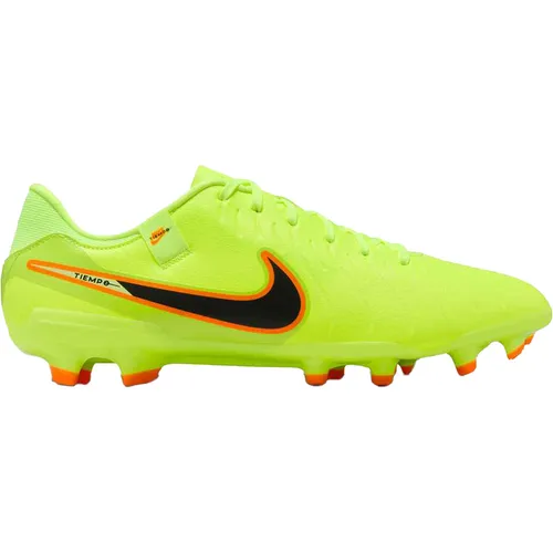 Nike Herren Fußballschuhe TIEMPO LEGEND 10 ACADEMY FG/MG 40,5EU - Fußballschuhe für Rasen und Kunstrasen, entwickelt für besten Support und optimale Ballkontrolle dank geschmeidigem FlyTouch Lite-Kunstleder.