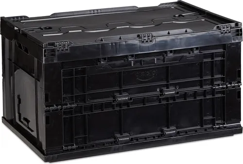 Ergonomische Klappbox Faltbox für einfache Aufbewahrung - Boxen für vielseitige Nutzung, stapelbar und mit Deckel, ideal zur Platzersparnis und Organisation in jedem Raum.