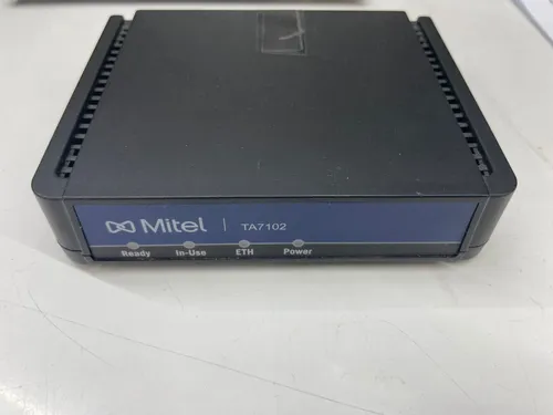 MITEL TA7102I SIP-ATA - Analog-Adapter mit 2 Ports - Festnetztelefon - Hochwertiger Analog-Adapter mit 2 FXS-Ports für einfache Integration in VoIP-Netzwerke, unterstützt T38 und QoS für optimale Sprachqualität.