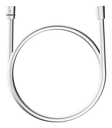 Hansa Brauseschlauch SILVERJET 54120200 - 200cm verchromt - Duschkopfschläuche aus hochwertigem verchromtem Material, flexibel und langlebig für eine optimale Nutzung im Badezimmer.