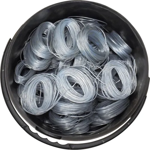 Drahtmäuse Flechtdraht verzinkt 1,4mm - Gartenzäune, robuster verzinkter Draht mit 1,4 mm Durchmesser, ideal für den effektiven Schutz Ihrer Pflanzen und Beete.