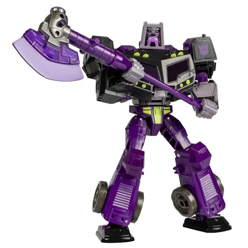 Transformers Legacy United Voyager-Klasse Motormaster Action-Figur - Actionfiguren für Kinder, 2-in-1 verwandelbare Figur mit 25 Schritten vom Roboter zum Spielzeugtruck und beweglichen Teilen für spannende Posen.
