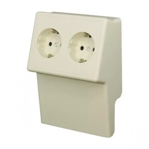 Gewiss NP42838 SLK-SLTK 20x50 RAL9010 Doppelgerätetank