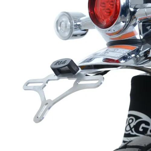Nummernschildhalterung R&G RACING Silber Honda Monkey