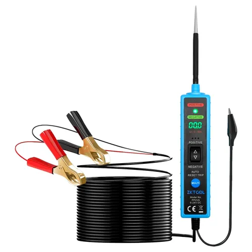 LED-Stromkreissonde Kfz-Elektriktester DC 6-24V Kurzsch