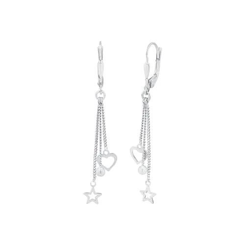 Amor Ohrhänger Damen in silber von Amor