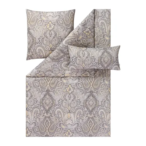 Bettwäsche FERNANDA Satin in silber von ESTELLA