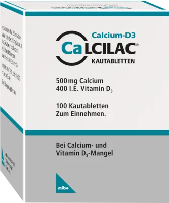 Calcilac 500mg/400 internationale Einheiten
