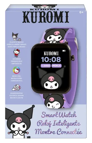 Kuromi KU00013 Smartwatch für Kinder mit Bluetooth von Kids Euroswan