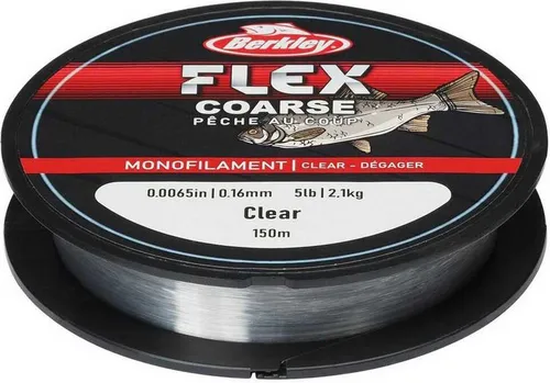 Berkley Flex Coarse 150m 0,18mm 2,55kg clear
