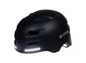 BE COOL Unisex Schutzhelm mit Beleuchtung (M) BCEZSHFT04M