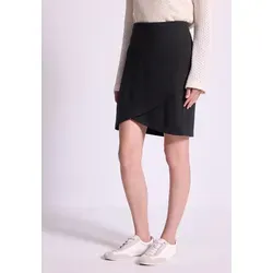 STREET ONE STUDIO Wickelrock in Wickel-Optik schwarz 36