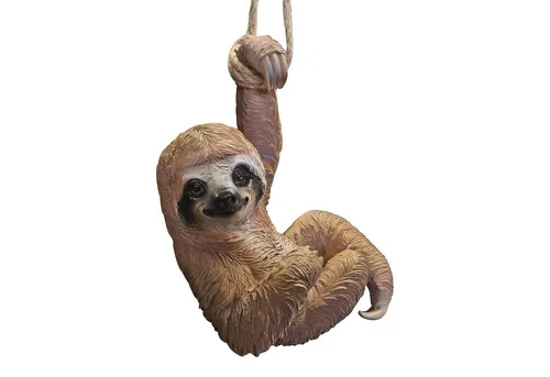 colourliving Tierfigur Faultier Figur hängend groß Faultier Deko Faultier (1x hängend), zum aufhängen