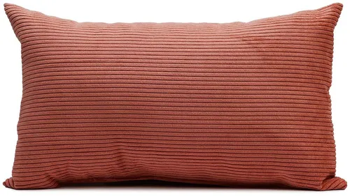 Gözze Dekokissen Capri Cord in braun von Gözze