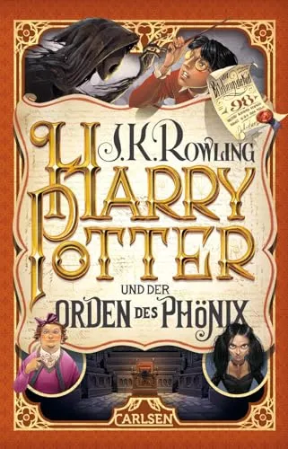 Harry Potter und der Orden des Phönix: Abenteuer in Hogwarts für junge Leser - Erlebe mit Harry Potter und dem Orden des Phönix spannende Abenteuer in Hogwarts. Ein fesselnder Kinderbuch-Klassiker für Leser ab 10 Jahren, der die Fantasie anregt und die Freundschaft stärkt! Ideal für junge Buchliebhaber!