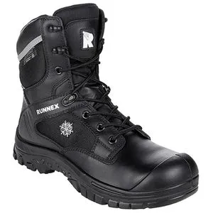 Runnex Sicherheitsschuhe SpecialStar S3 CI, Winterstiefel aus Echt Leder, Gr. 42