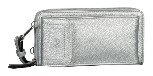 TOM TAILOR bags Ela Damen Geldbörse in silber von Tom Tailor