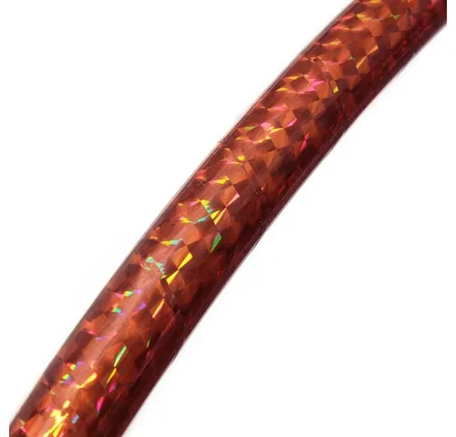 Hoopomania Hula-Hoop-Reifen für Kinder Ø 80 cm in Orange - Bunter Hula-Hoop-Reifen mit holografischen Farben, ideal für Spiel und Spaß. Fördert die motorischen Fähigkeiten und sorgt für aktive Bewegung.