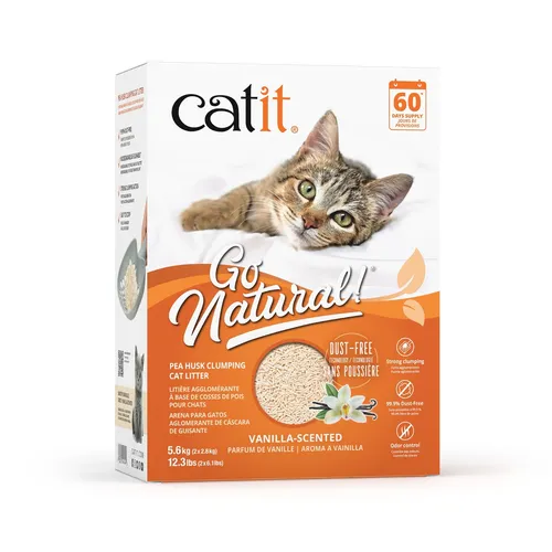 Catit Go Natural! Klumpende Katzenstreu mit Vanilleduft