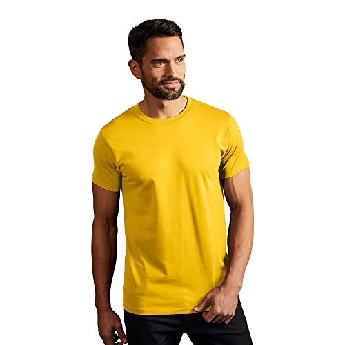 Premium T-Shirt Herren, Gelb, XXL