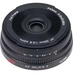 Viltrox AF 26mm f/2.8 Z EVO Z Mount