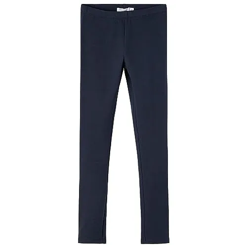 NAME IT Mädchen Bio-Baumwoll Leggins/Hose Dark Sapphire 152