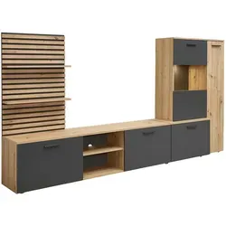 HBZ Meble Wohnwand HEATHROW, 4-teilig von Die Möbelfundgrube