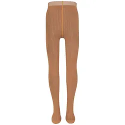 Ewers Strumpfhose Strumpfhose Rippe 77% Baumwolle, 21% Polyamid, 2% Elasthan goldfarben 98/104 | 65 cm