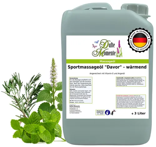 Dufte Momente Sportmassageöl