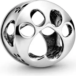 Pandora OPENWORK PAW PRINT Damen-Perle - Silber in silber von Pandora