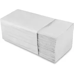 Semy Top ST-77060 Papierhandtuch - 4000er Pack - Recycling Papiertücher, 2-lagig und ZZ-Falz, ideal für umweltbewusste Unternehmen und hohe Nutzungseffizienz.