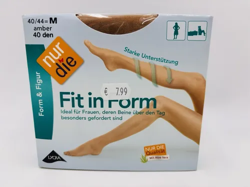 Nur Die Fit in Form 40 DEN Strumpfhose mit starker Stützwirkung