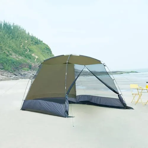 pro.tec Pavillon-Netz Beekdaelen - Wasserdichtes Gartenzelt mit Reißverschluss - Pavillons für Outdoor-Abenteuer: Schützen Sie sich vor Insekten und Wetter mit diesem stabilen und einfach aufbaubaren Pavillon, ideal für Gartenpartys und Camping.