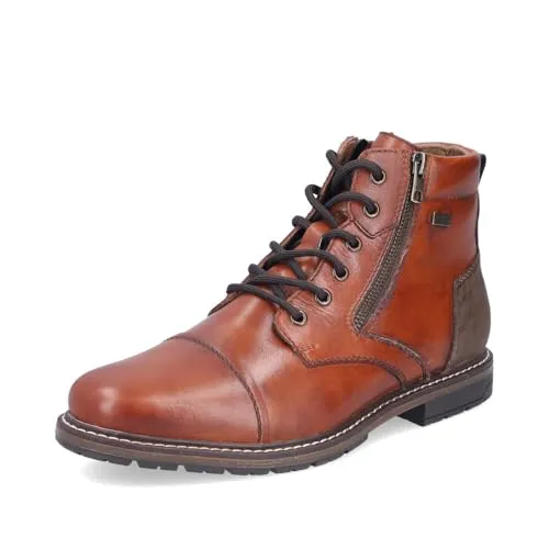 Rieker Herren Winterstiefel 13704 - Wasserabweisende Boots für den Winter - Hochwertige Winterstiefel für Herren aus Glattleder. Mit riekerTEX-Technologie für optimalen Nässeschutz und ein angenehmes Fußklima. Ideal für kalte Tage und den täglichen Einsatz.