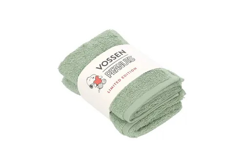 Vossen Handtücher Peanuts Sleepy Snoopy Eucalyptus - 5285 in grün von Vossen