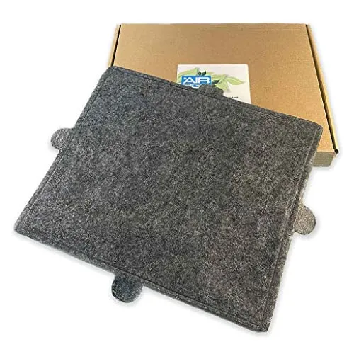 AIR2GO Aktivkohlefilter für Miele DKF12-1 - Dunstabzugshaubenfilter, einzeln verpackt und bis zu 80 Monate lagerfähig für langfristige Nutzung.