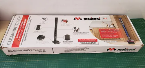 Meliconi Cleaning Tower Vacuum Cleaner Holder Compatible with Dyson